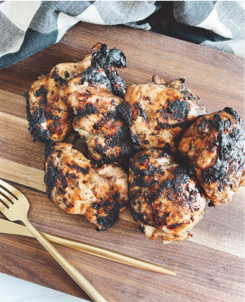 Balsamic Grilled Chicken Thighs by Spoons N Spices - FoodSocial